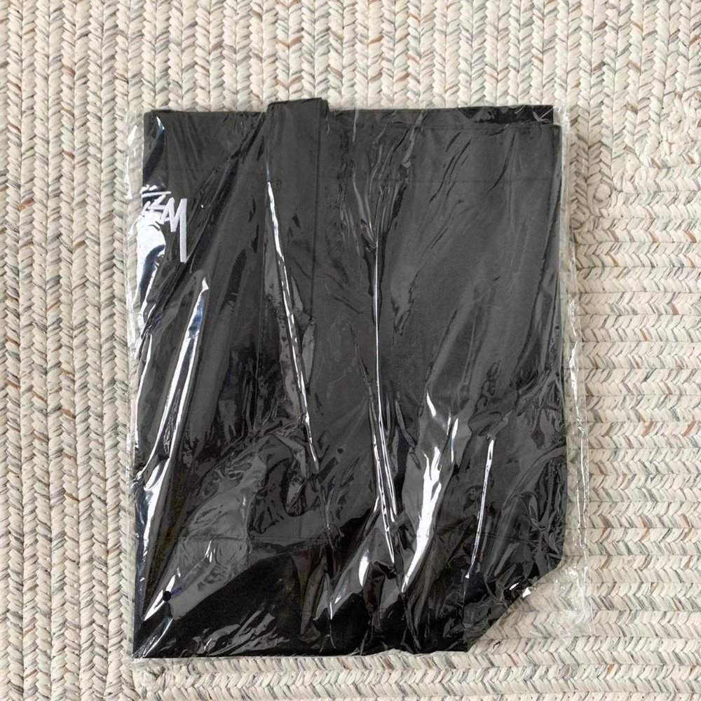 Stussy black tote shoulder handbag bag - Picture 4 of 4